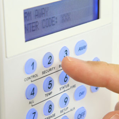 alarm keypad