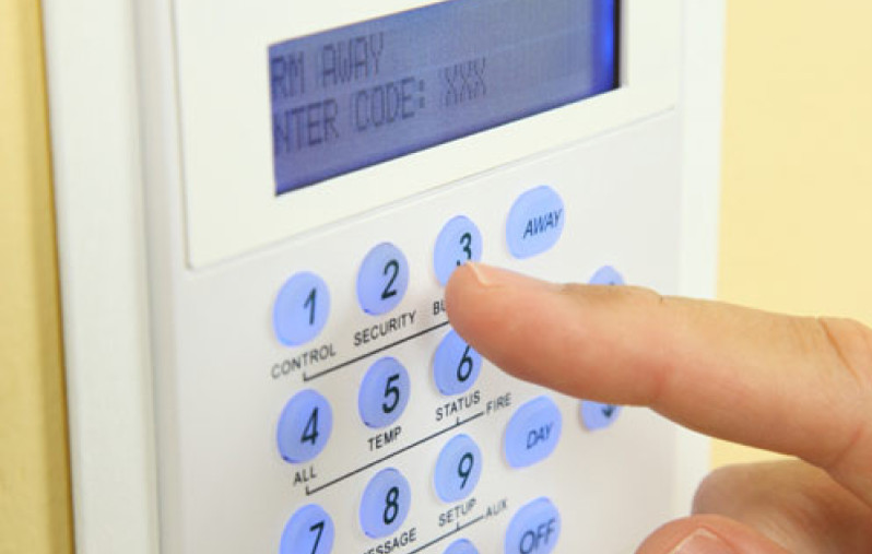 alarm keypad