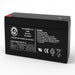 AJC Battery Compatible with Pace Tech alsign 603 6V 10Ah Medical Battery