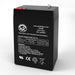 AJC Battery Compatible with GS Portolac PE46RF1 6V 4.5Ah Emergency Light Battery