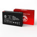 AJC Battery Compatible with Mighty Max ML7-6 6V 7Ah Sealed Lead Acid Battery