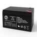 AJC Battery Compatible with ZapWorld PowerBike SX 12V 12Ah Electric Scooter Battery