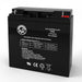 AJC Battery Compatible with Dalton 3 WHEEL SC-S235AR 12V 18Ah Electric Scooter Battery