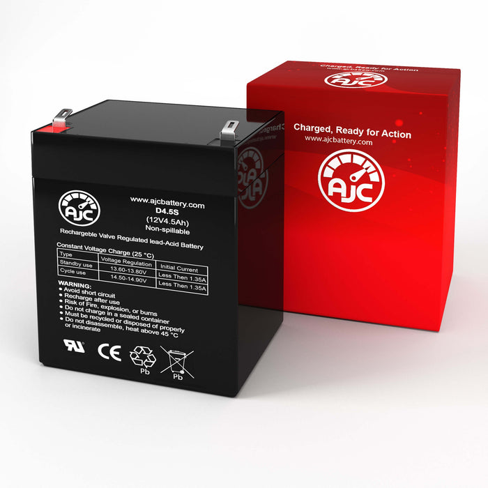 AJC Battery Compatible with Armstrong Medical Suction Unit Model 80333 12V 4.5Ah Medical Battery