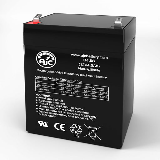AJC Battery Compatible with APC SmartUPS RT SURT10000RMXLT6U 12V 4.5Ah UPS Battery
