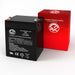 AJC Battery Compatible with Power-Sonic PSH-1255 12V 5Ah UPS Battery