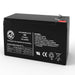 AJC Battery Compatible with CyberPower SmartApp AVR 12V 7Ah UPS Battery