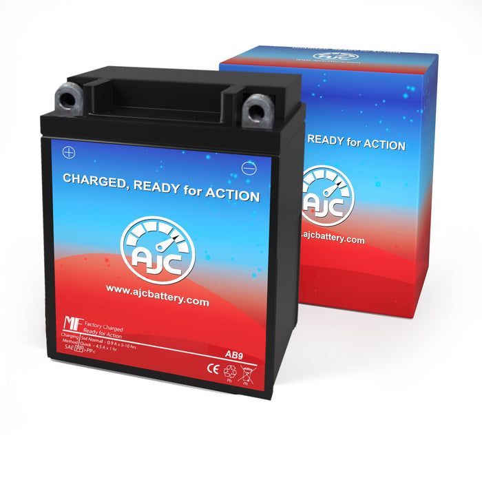 AJC Battery Compatible with Cagiva EV 125CC Motorcycle Battery (1987-1990)