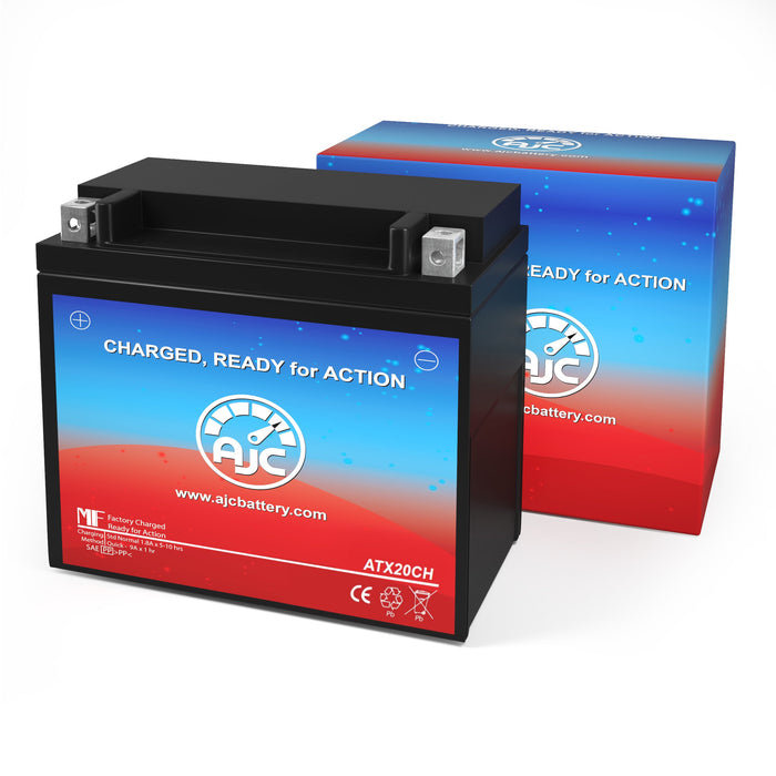 AJC Battery Compatible with Polaris 600 Switchback 599CC Snowmobile Battery (2014)