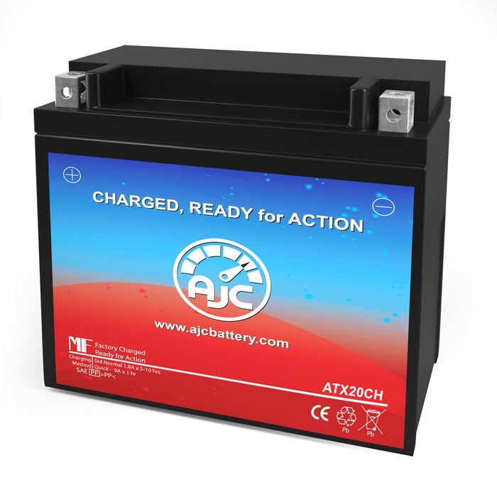 AJC Battery Compatible with Cagiva Elefant 900 i.e. GT 900CC Motorcycle Battery (1991-1997)