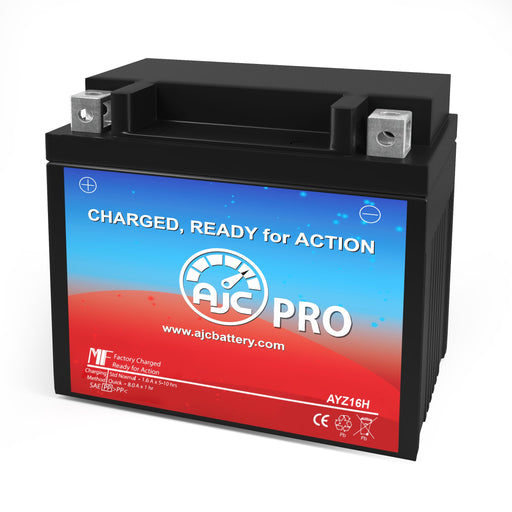 AJC Pro Battery Compatible with Kawasaki KVF400-C Prairie 400 4X4 (Canada) 400CC ATV Battery (1999-2002)