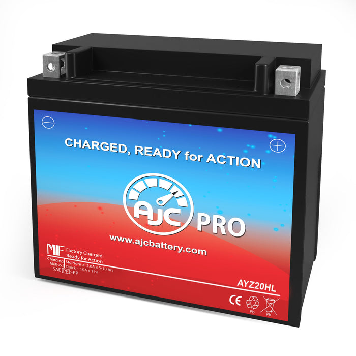 AJC Pro Battery Compatible with Can-Am Outlander 400 XT 400CC ATV Battery (2004-2015)