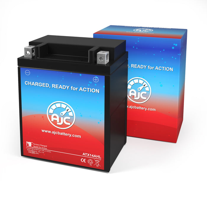 AJC Battery Compatible with Kawasaki KZ1000B-K LTD 1015CC Motorcycle Battery (1980-1982)