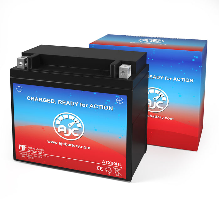 AJC Battery Compatible with Bombardier Mx Z Adrenaline 600 595CC Snowmobile Battery (2009)