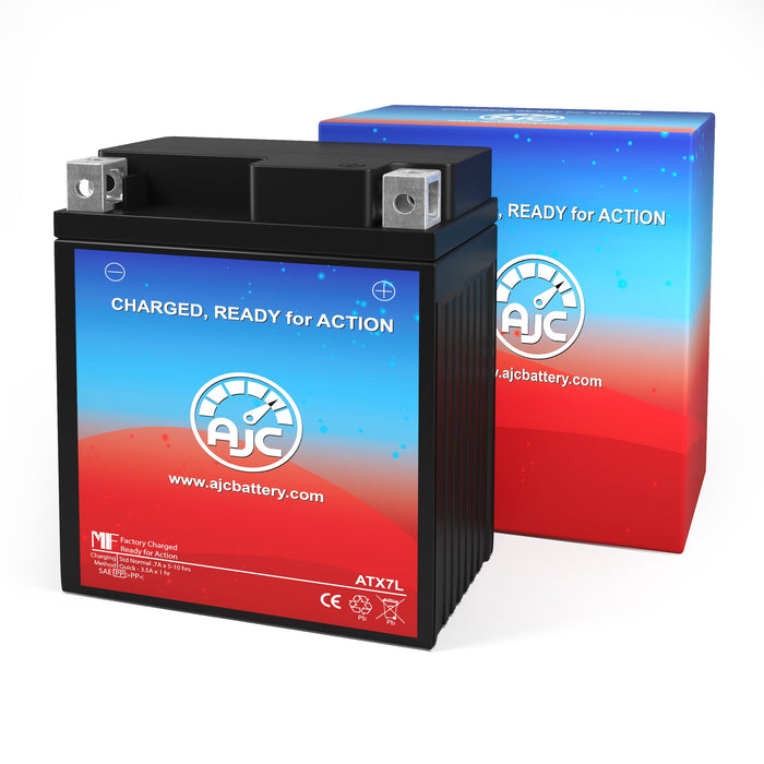 AJC Battery Compatible with M12 6-85-D Motorcycle Battery