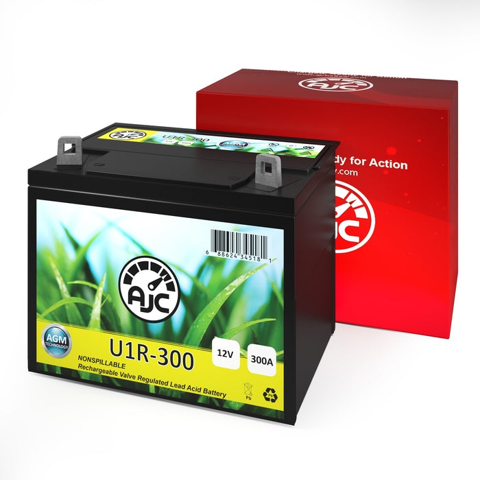 AJC Battery Compatible with Massey-Ferguson MF-12 U1R Lawn Mower and Tractor Battery