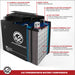 AJC Battery Compatible with Honda PCX125 125CC Scooter and Moped Battery (2011)