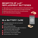 AJC Battery Compatible with Rally 18 HP Riding U1 Lawn Mower and Tractor Battery