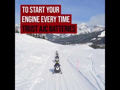 AJC Battery Compatible with Bombardier Mach 1 R 700CC Snowmobile Battery (1998-2000)