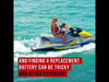 AJC Pro Battery Compatible with Sea-Doo GTX-4-TEC, Wake, RXP, RXT 1500CC Personal Watercraft Battery (2003-2007)