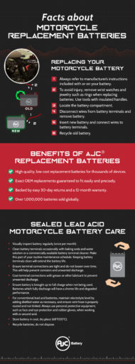 Motorcycle Battery Replacement - AJC® Batteries