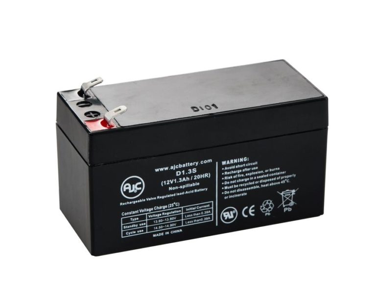 AJC® 12V 1.3Ah Sealed Lead Acid - AGM - VRLA Battery - AJC® Batteries