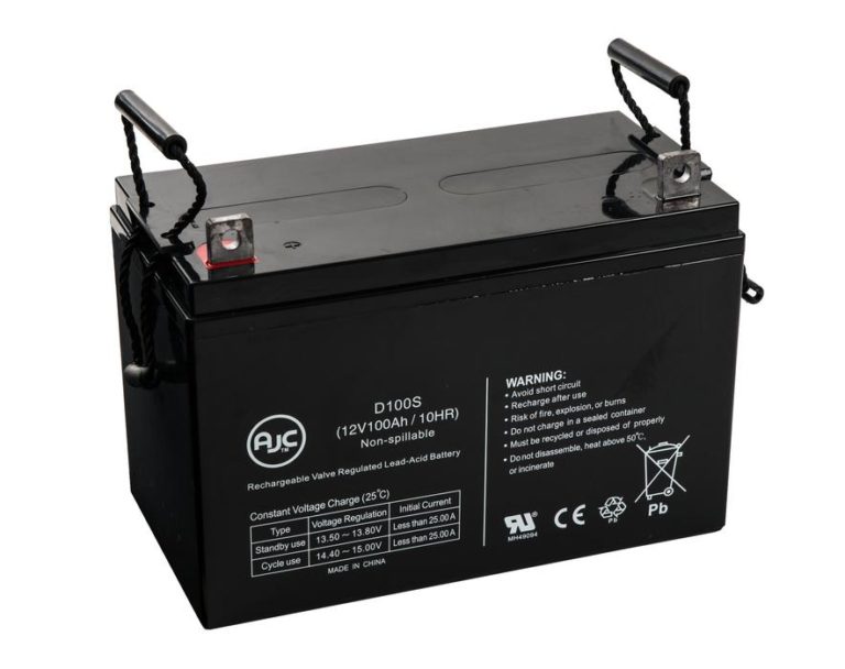 AJC® 12V 100Ah Sealed Lead Acid - AGM - VRLA Battery - AJC® Batteries