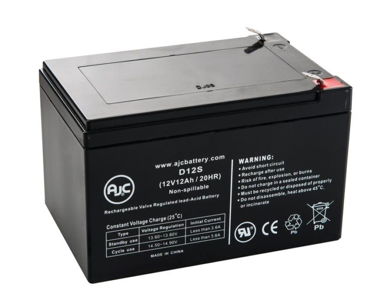 AJC® 12V 12Ah Sealed Lead Acid - AGM - VRLA Battery - AJC® Batteries