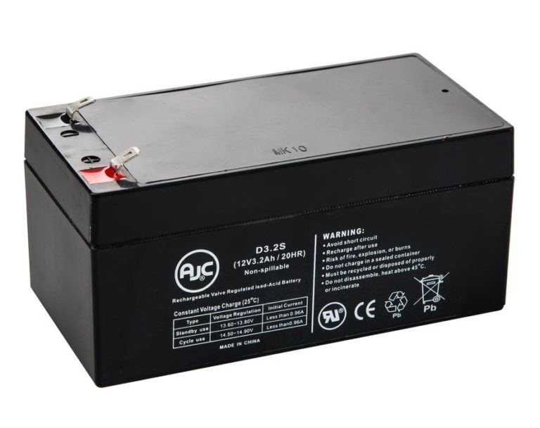 AJC® 12V 3.2Ah Sealed Lead Acid - AGM - VRLA Battery - AJC® Batteries