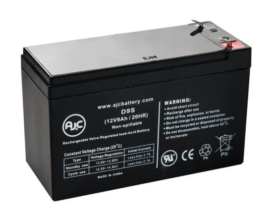 AJC® 12V 9Ah Sealed Lead Acid - AGM - VRLA Battery - AJC® Batteries