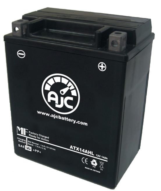 AJC® ATX14AHL Powersports Battery - AJC® Batteries