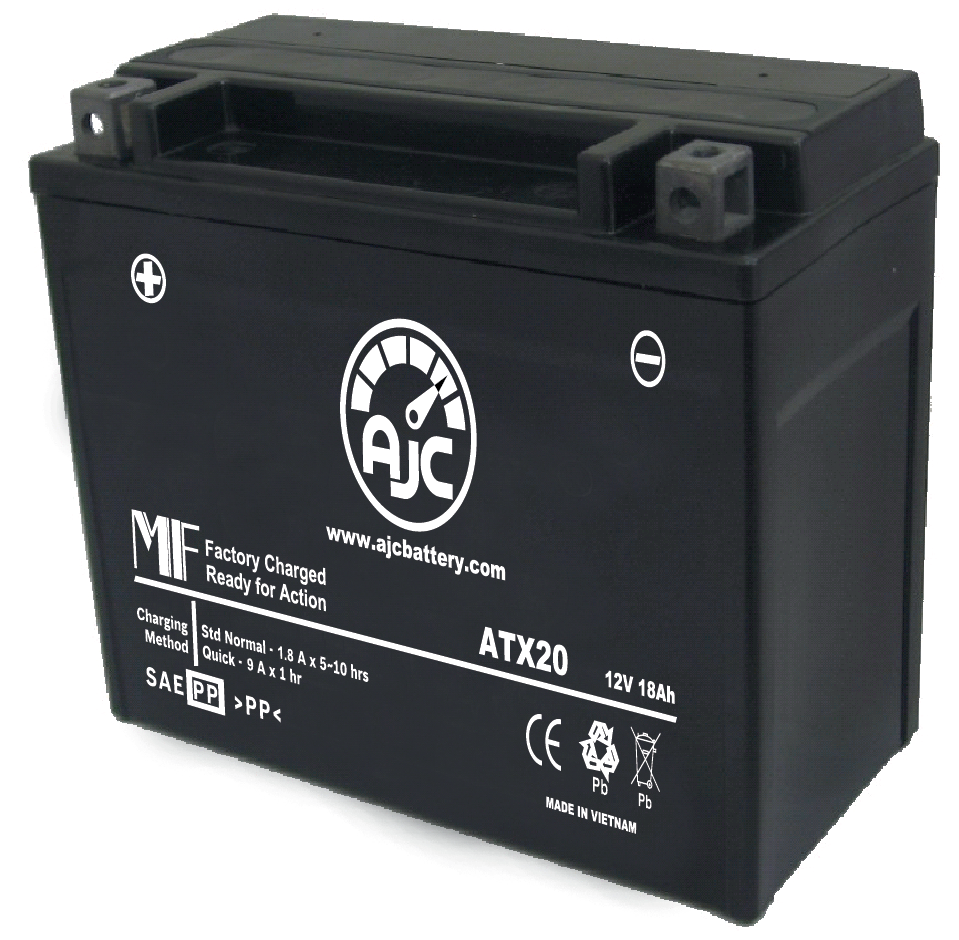 AJC® ATX20 Powersports Battery - AJC® Batteries