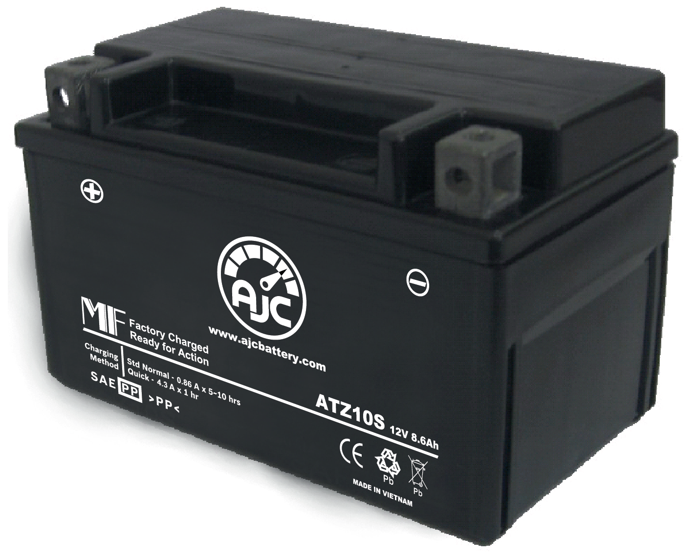 AJC® ATZ10S Powersports Battery - AJC® Batteries