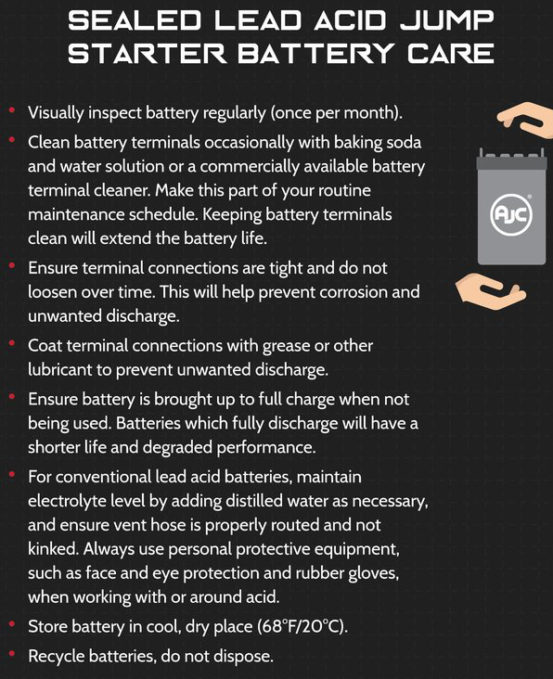 Jump Starter Batteries - Ajc® Batteries